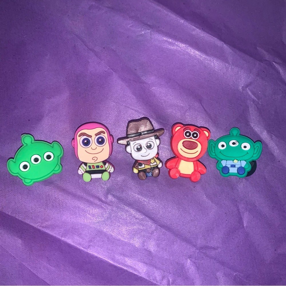 Toy Story Character Shoe Charms